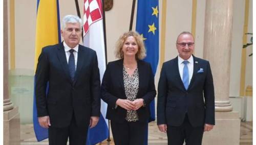 Radman s Čovićem: Izmjenom Izbornog zakona do stabilizacije BiH