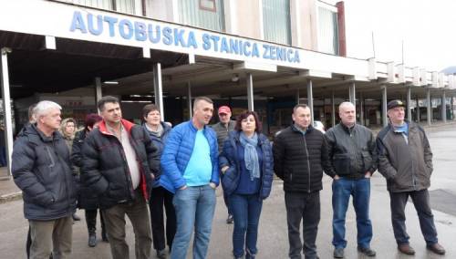 Radnici debolkirali Autobusku stanicu Zenica