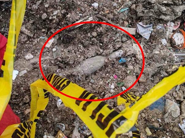 Radnici KJKP RAD u kontejneru pronašli minobacačku granatu, izbjegnuta katastrofa!