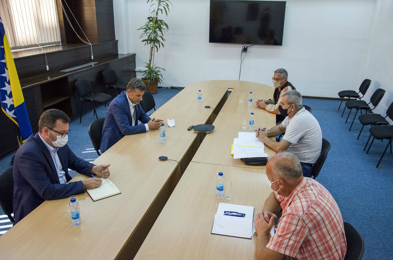 Radnici Krivaje zahvalili Novaliću i Džindiću na do sada urađenom