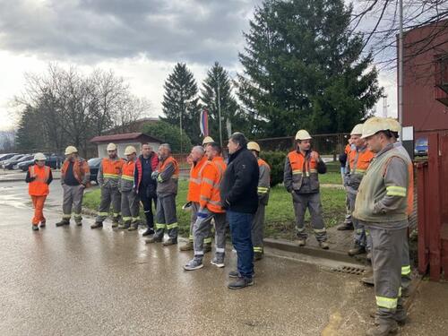 Radnici Nove Ljubije počeli štrajk glađu