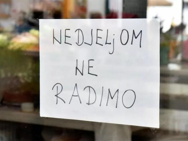 Radnici u RS traže neradnu nedjelju: Prometi u FBiH nisu pali