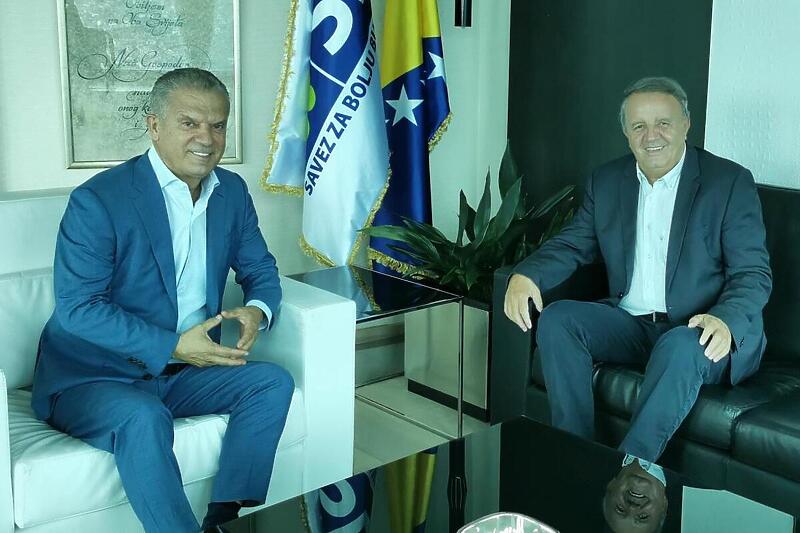 Radončić i Halilović razgovarali o ukrupnjavanju opozicije