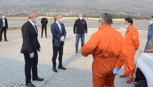 Radončić i Stanišić posjetili pilote u Mostaru