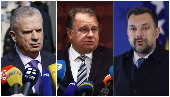 Radončić, Nikšić i Konaković razgovarali o zajedničkom kandidatu za Predsjedništvo BiH