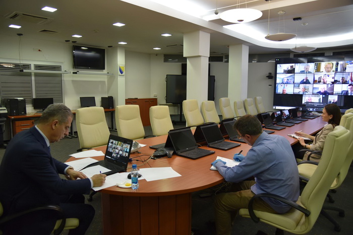 Radončić održao videokonferenciju sa čelnim ljudima policija u BiH