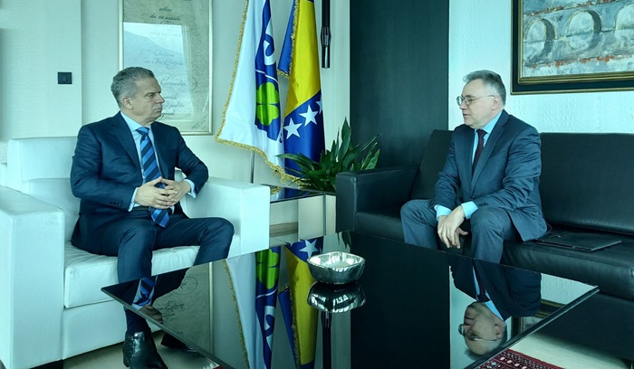 Radončić primio Kalabuhova u nastupnu posjetu