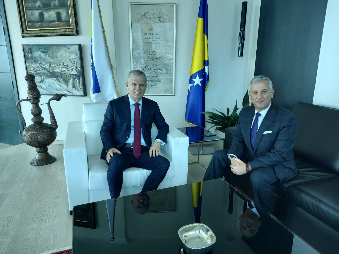 Radončić primio prvog zamjenika visokog predstavnika Mennutija