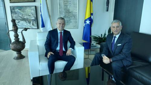 Radončić primio prvog zamjenika visokog predstavnika Mennutija