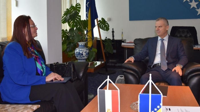 Radončić razgovarao s ambasadoricom Egipta u BiH El Bishlawy