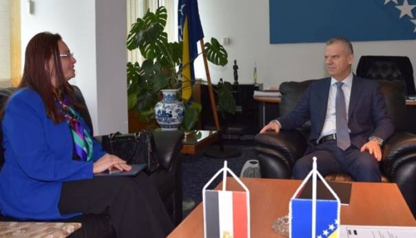 Radončić razgovarao s ambasadoricom Egipta u BiH El Bishlawy