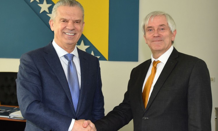 Radončić razgovarao s ambasadorom Francuske u BiH Roussonom