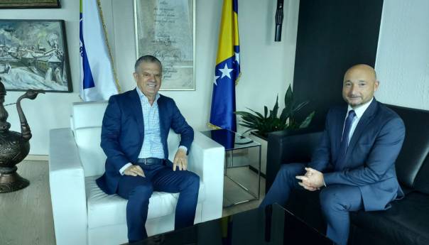 Radončić razgovarao s ambasadorom Slovačke u BiH Martinom Kačom
