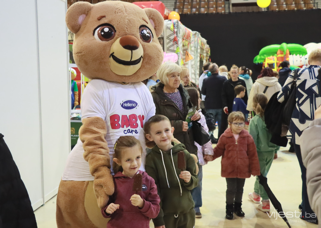 Radost, smijeh i mašta ispunili Skenderiju: Otvoren jubilarni 10. Dječiji sajam
