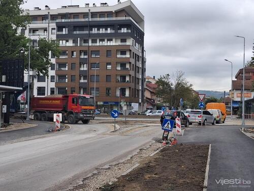 Radovi na kružnom toku mjesecima zadaju glavobolje Banjalučanima