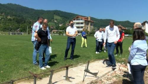 Radovi na stadionu u Svrakama teku brže od planirane dinamike