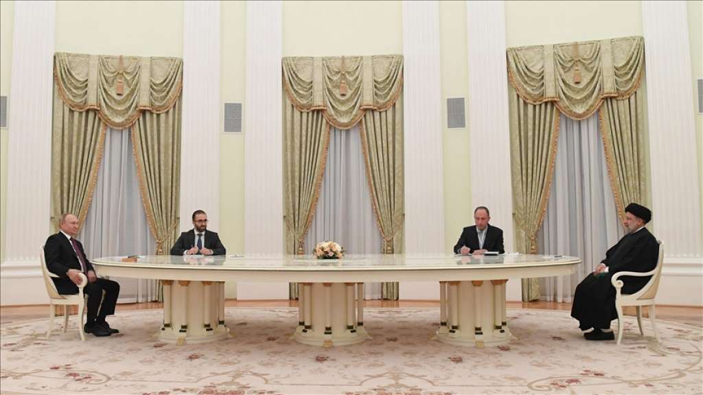 Raisi i Putin na prvom sastanku