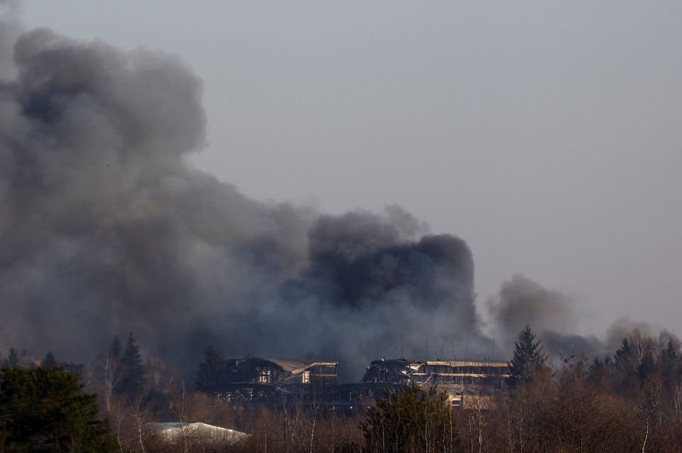 Raketirano područje blizu aerodroma u Lavovu