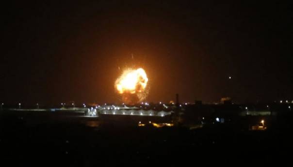 Raketni napad na džihadiste u Siriji