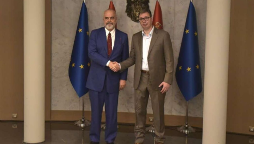 Rama i Vučić: Dvije zemlje će nastaviti da razvijaju prijateljske odnose