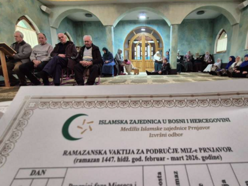 Ramazan na području Prnjavora u znaku zajedništva i suživota