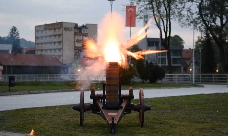 Ramazanski top u Visokom i ove godine označava kraj posta