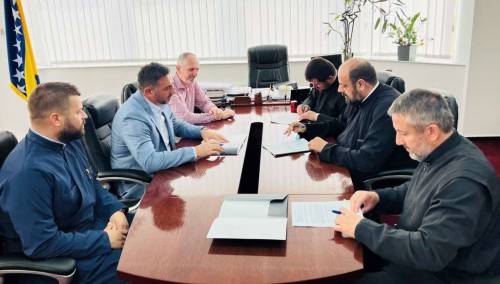 Ramić s predstavnicima Srpske pravoslavne crkve