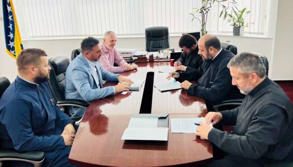 Ramić s predstavnicima Srpske pravoslavne crkve