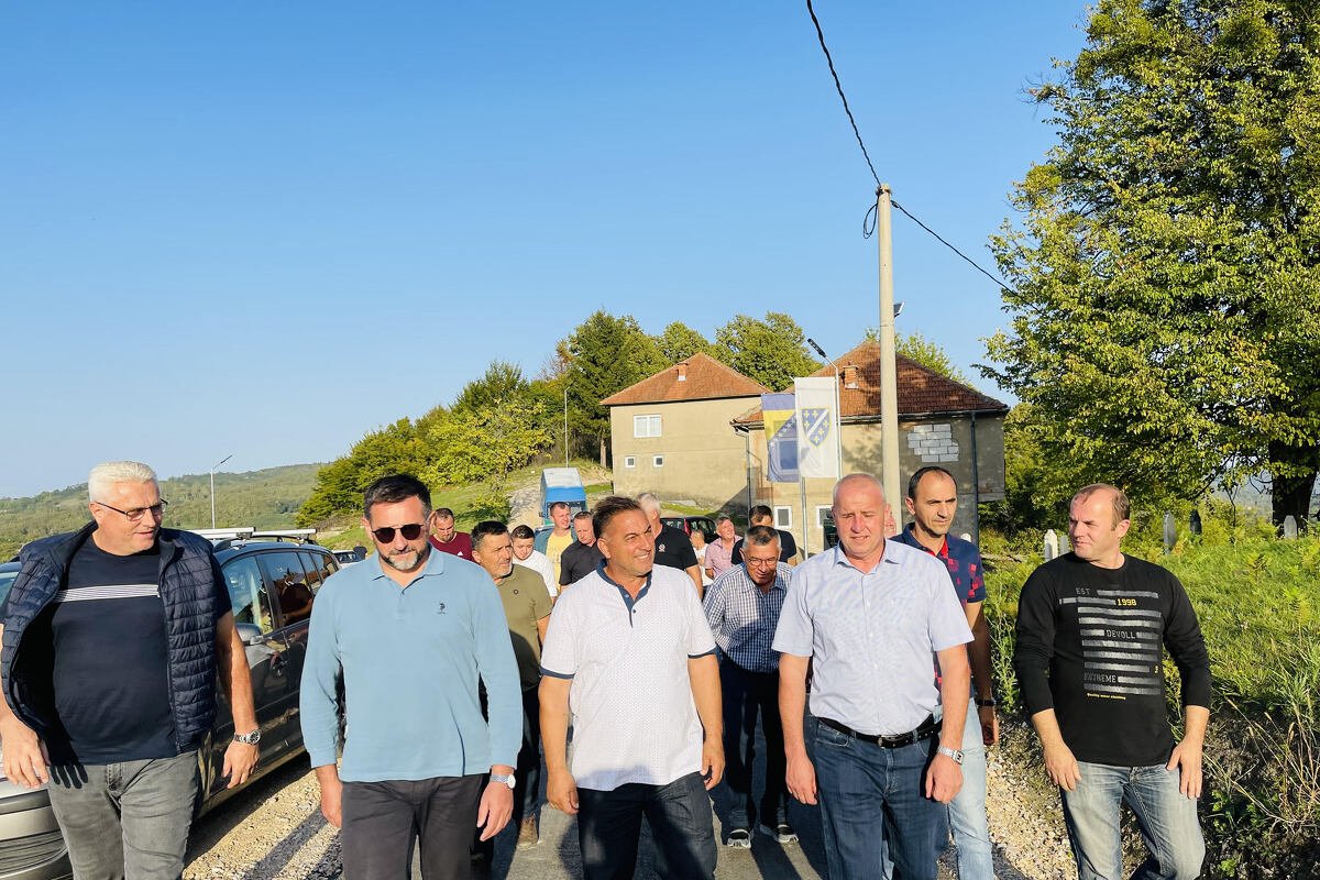 Ramić u selu Liplje - Kadrići pustio u promet novoizgrađeni put