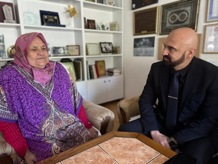Ramo Isak sa nanom Fatom Orlović: Rata neće biti, možete mirno spavati