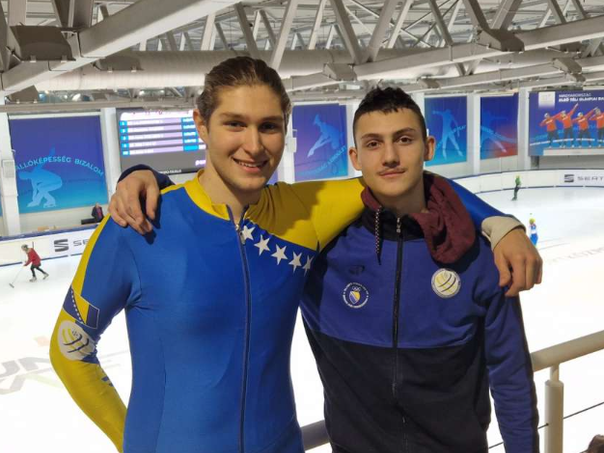 Raščić i Muzaferović osigurali nastup na SP u brzom klizanju