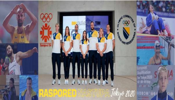 Raspored i satnica nastupa bh. olimpijaca