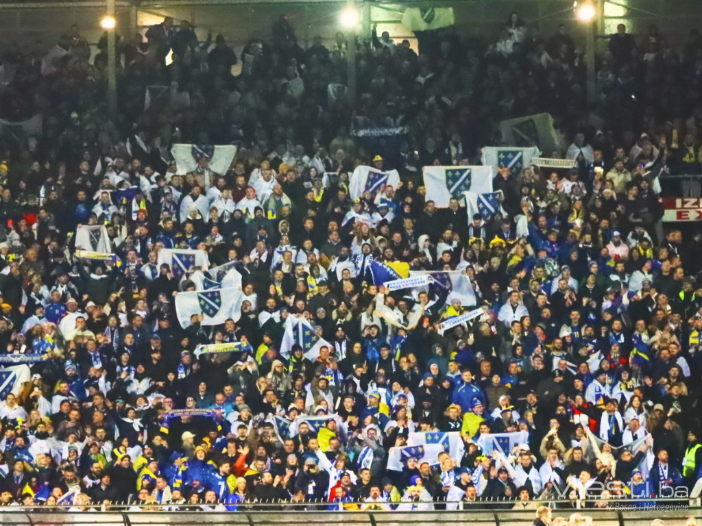 Rasprodate sve ulaznice za utakmicu BiH i Sjeverne Makedonije