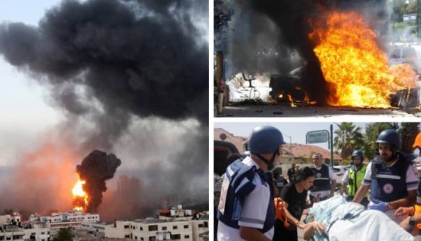 Raste broj žrtava u bombardovanju Gaze