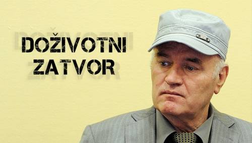 Ratko Mladić pravosnažno osuđen na doživotnu kaznu zatvora