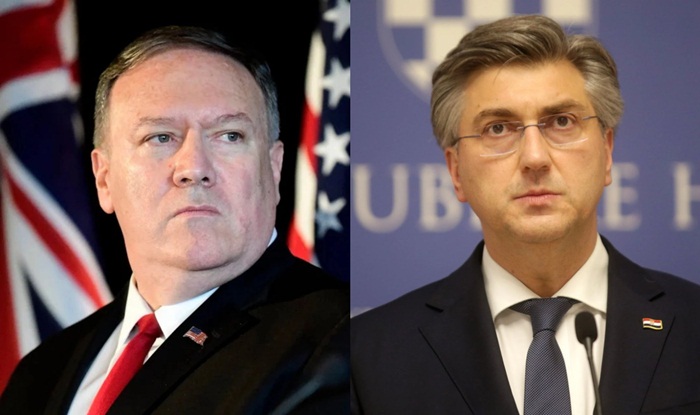 Razgovarali Plenković i Pompeo, govorilo se i o BiH