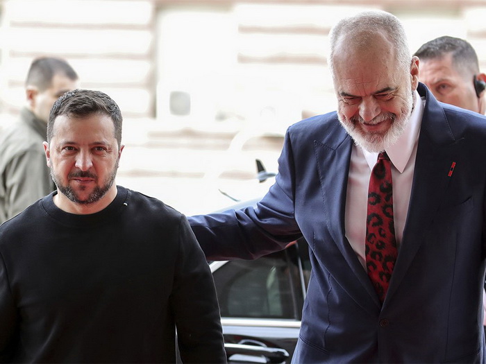 Razgovarali Zelenski i Rama u Albaniji