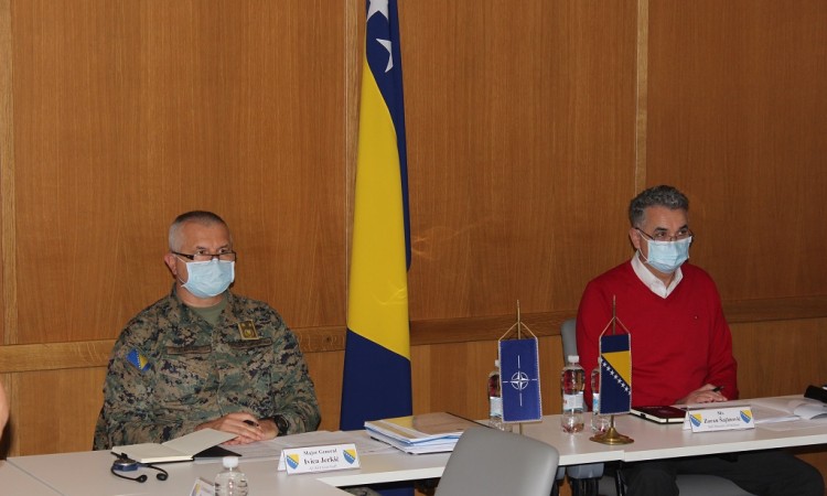 Razmatrana PARP Procjena BiH s predstavnicima Glavnog štaba NATO iz Brisela