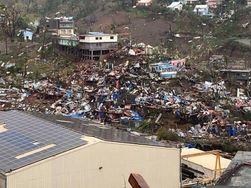 Razorni ciklon poharao otok Mayotte: 'Ovo je kao nuklearni rat'