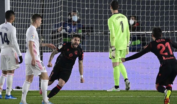 Real Madrid kiksao protiv Sociedada i udaljio se od borbe za titulu