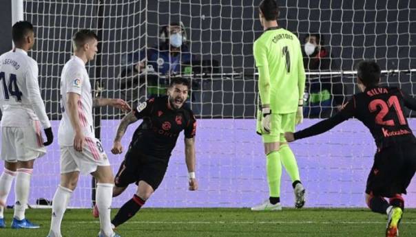 Real Madrid kiksao protiv Sociedada i udaljio se od borbe za titulu