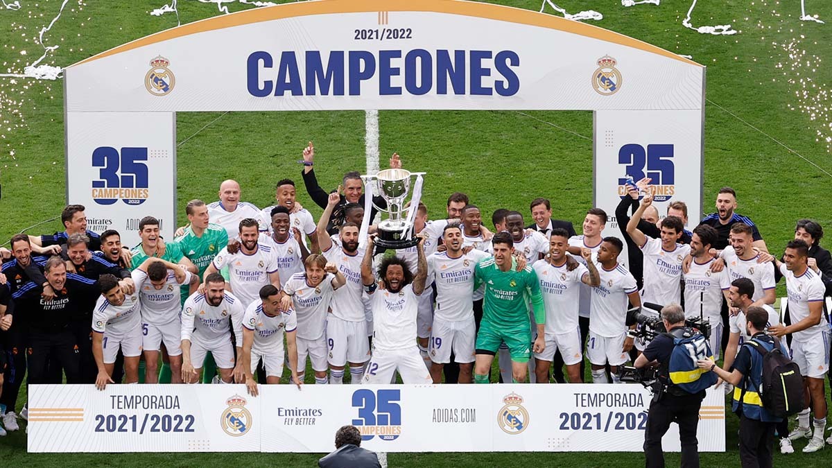 Real Madrid osvojio 35. titulu prvaka Španije