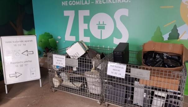 Reciklažno dvorište za elektronski i električni otpad i u Sarajevu
