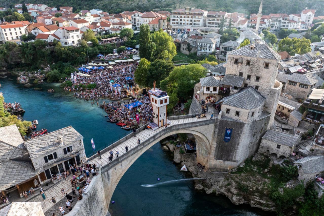 Red Bull Cliff Diving se vraća u Mostar: Jubilarno izdanje od 30. jula do 1. augusta
