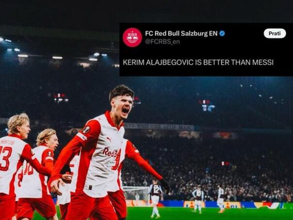 Red Bull oduševljen Alajbegovićem: "Kerim je bolji od Messija!"