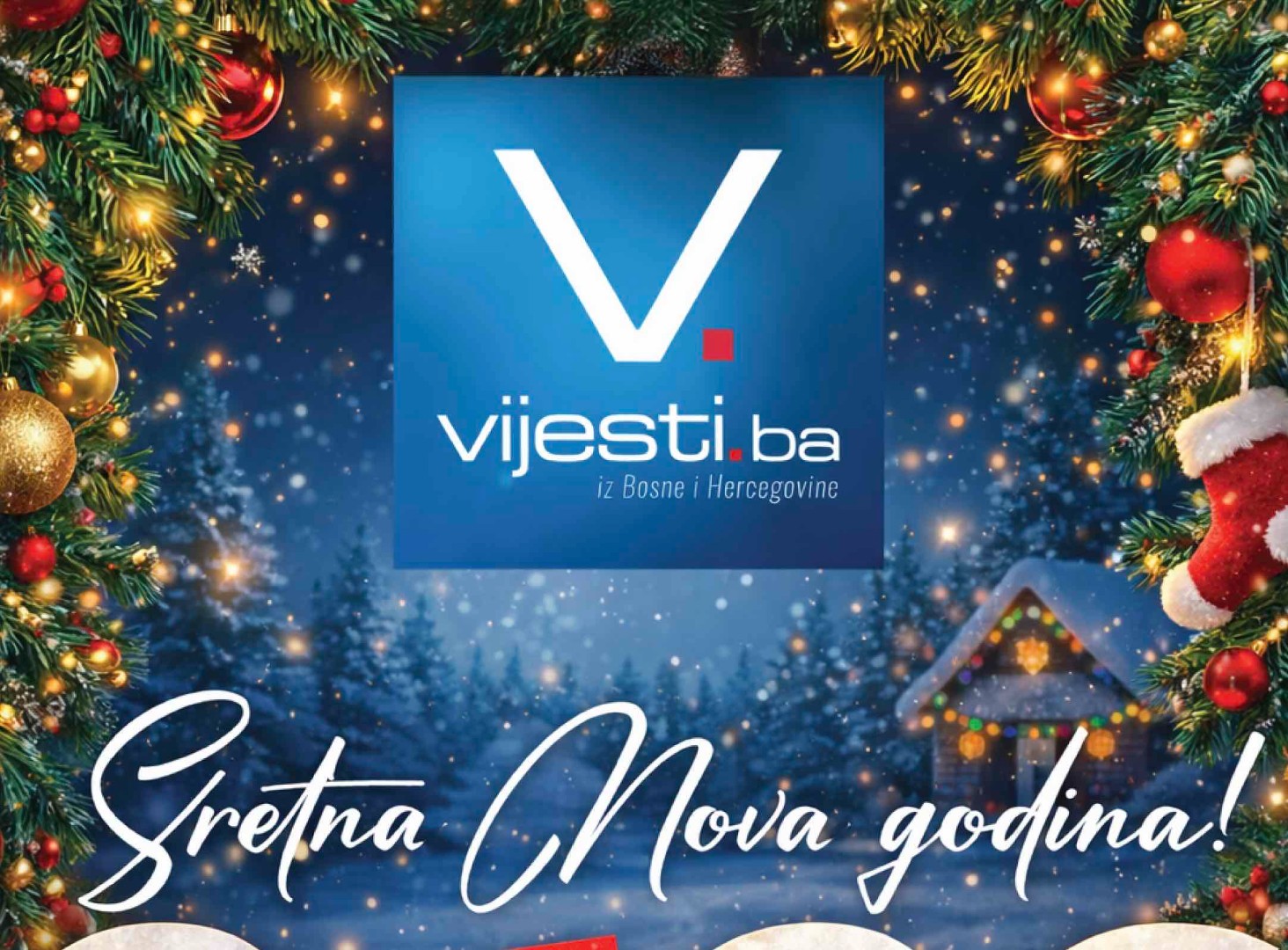 Redakcija Vijesti.ba želi vam sretnu Novu 2026. godinu