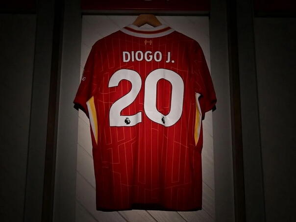 Redsi će zbog preminulog Dioga Jote nositi posebne dresove cijelu sezonu