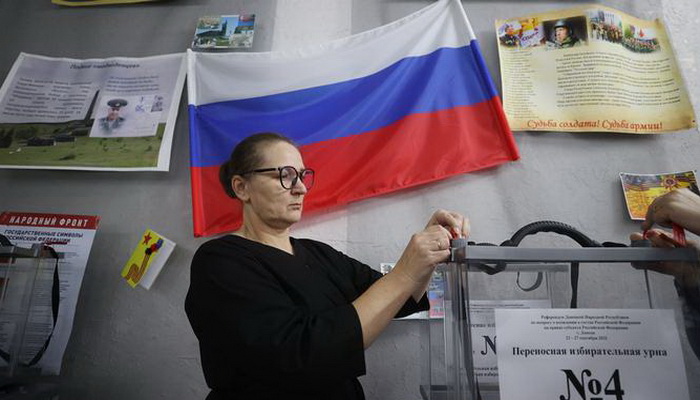 Referendum na okupiranim područjima Ukrajine, bijeg iz Rusije