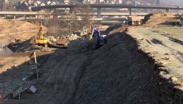 Regulacija korita rijeke Bosne u Novom Gradu