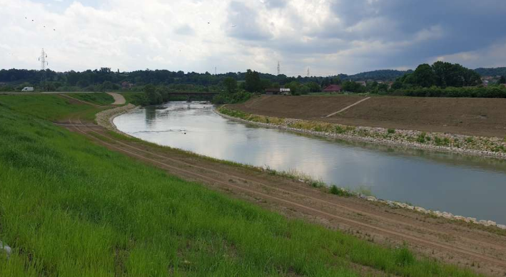 Regulacija korita Spreče u Lukavcu